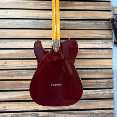 Fender American Vintage II 1977 Telecaster Custom Guitar, Maple Neck, Wine +Case image 5