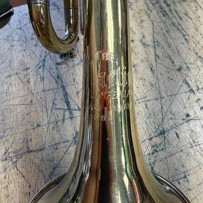 Vintage The Martin Imperial Bb Trumpet with Case and Mouthpiece Just Serviced Made in the USA image 8