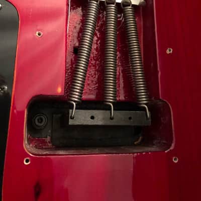 Spector (Kramer Era) NS-6 Neckthru Late 1980’s Trans Red Stain image 16