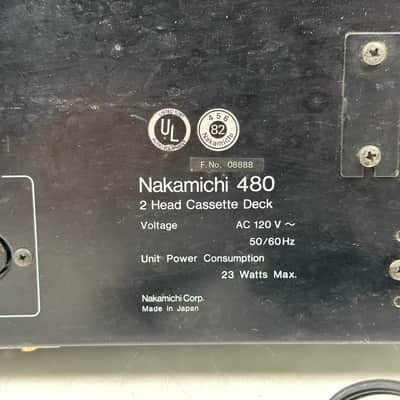 Nakamichi 480 2 Head Cassette Deck Bild 10