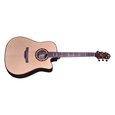 Mint Crafter STG D20CE PRO Stage Series Cutaway Dreadnought Acoustic-Electric Guitar Solid Engelmann Spruce image 7