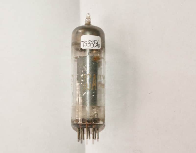 RCA USA 6BQ5 EL84 Gray Plate Tests Low Vacuum Tube 50% image 1