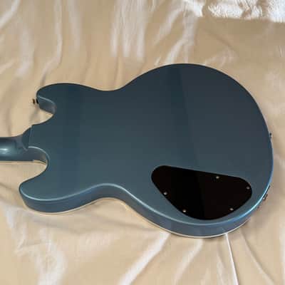 2015 Gibson Midtown Standard - Pelham Blue Metallic - Les Paul / ES-335 Hybrid - Free Pro Setup image 11