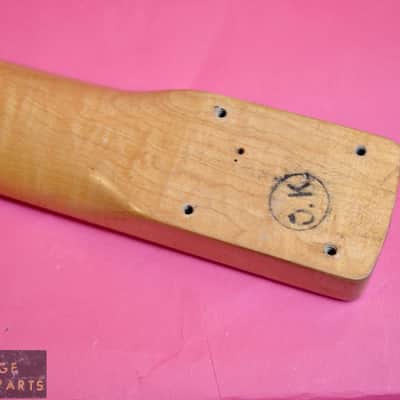 Vintage 1963 PRE-CBS Fender Jazzmaster Project Neck - Killer Tone Wood - Clay Dot Brazilian Board! image 22