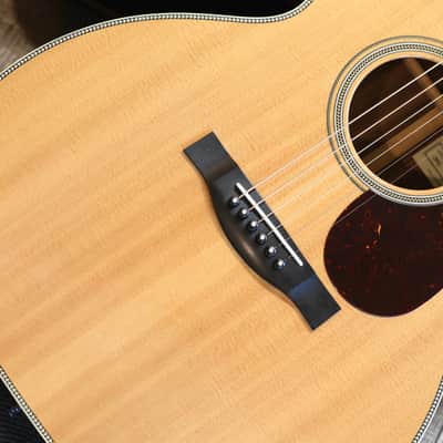 Minty! 2011 Santa Cruz OMG Om Grand Acoustic Guitar Natural + OHSC image 4