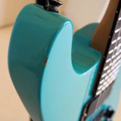 Fender HM Strat 1988-89 Custom/Modded - Ice Blue w/OHSC image 15