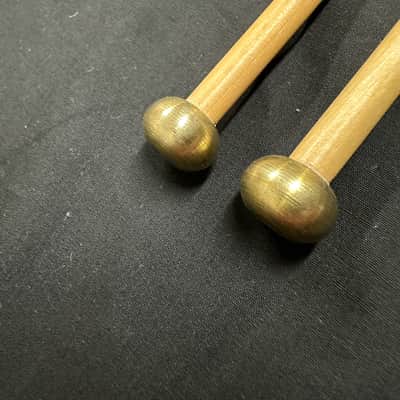 Mike Balter 9B, 5/8-Inch Brass Bell Mallets, Birch Handle - NEW #3 image 6