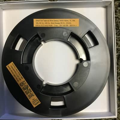 Magnetic Reference Labs (MRL) Reproducer Calibration Alignment Tape 1/2" 15IPS IEC For Tascam 38, Etc. image 3