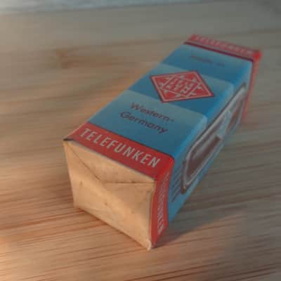 NOS NIB TELEFUNKEN ecc88 6dj8 e88cc SEALED !!! image 11