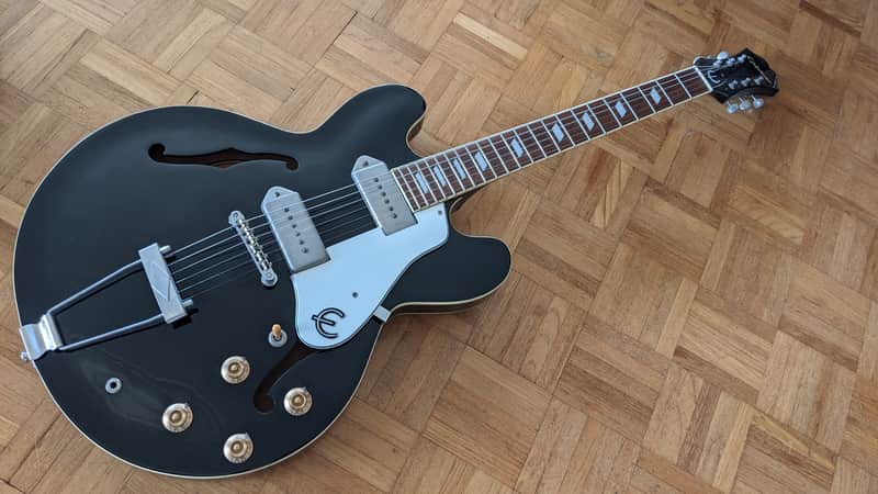 Korean Epiphone Casino EB (Peerless built) 2003 - Ebony image 1
