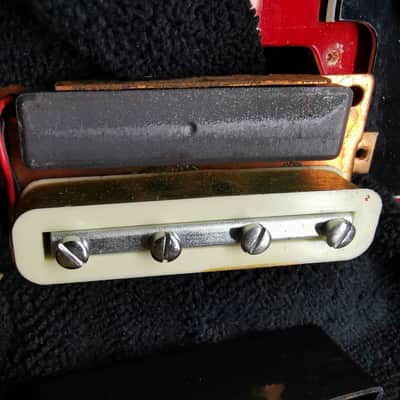 *MINT* 1968-1970 Univox Bass (Japan) - Red Burst image 19