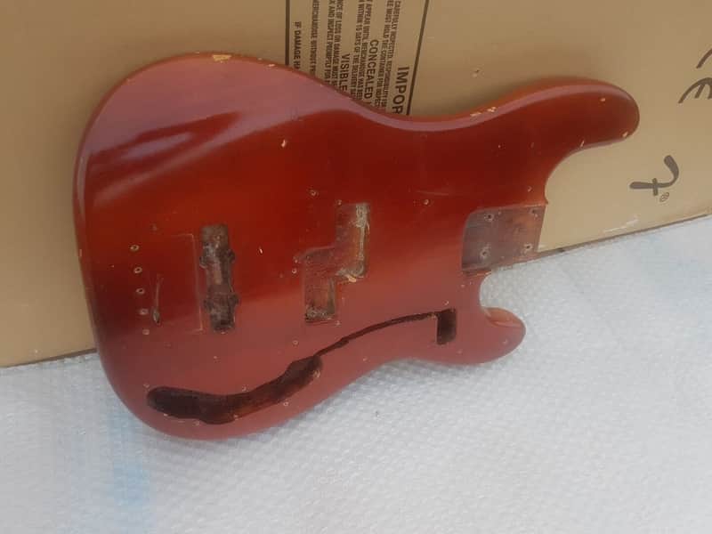 1969 FENDER PRECISION BASS BODY Made in USA image 1