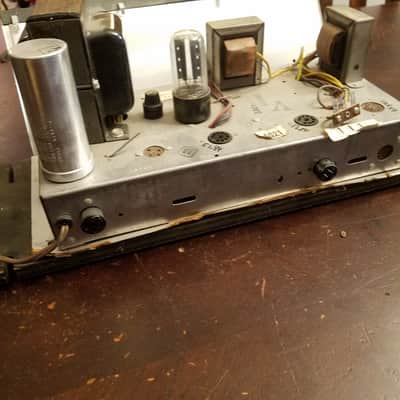 Zenith Stereophonic High Fidelity Console SE Amp EL84 tube 4G21 Rare 1961 sprague Bumblebee 0.022 uF image 8