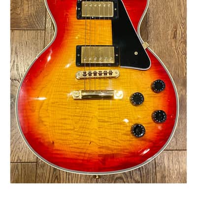 GIBSON LES PAUL CUSTOM HERITAGE CHERRY SUNBURST de 2010 image 4
