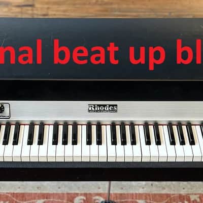 Fender Rhodes MK1 Keyboard End Blocks - Exotic African Sapele Wood image 4