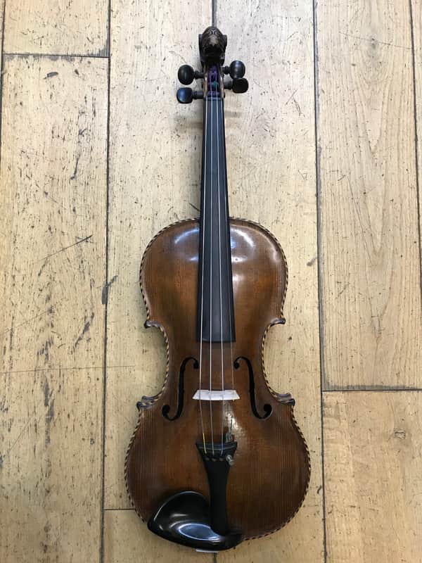 Antique violin Labelled "Jacob Stainer" Lionhead circa 1890 image 1