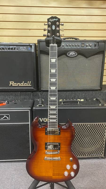 Epiphone SG Modern Figured 2024 - 2025 - Mojave Burst image 1