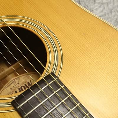 1970's made MORRIS High quality made Acoustic Guitar W-18 Made in Japan No.2 image 7