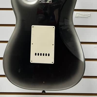 Fender Squier Standard Stratocaster 1998-2020- Satin Pewter Metallic with Hard Case image 10