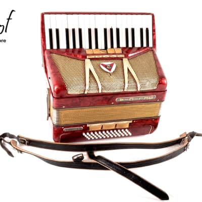 Rare Vintage Accordion Delicia Accord V 48 bass,8 registers (5+3)~Czech Republic - Video image 1