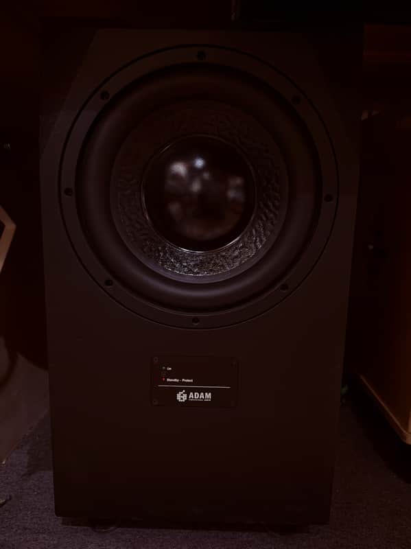 ADAM Audio Sub10 Mk2 Active Studio Subwoofer 2010s - Black image 1