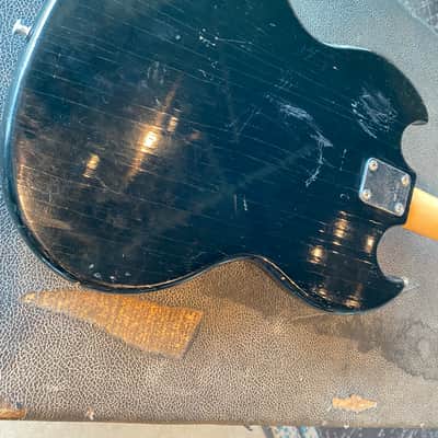 Teisco Del Rey SG 1960s Black image 12