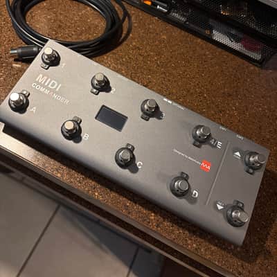 MeloAudio MIDI Commander Guitar Floor Multi-Effects Portable USB