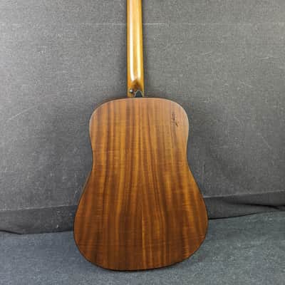 Zager ZAD50 Dreadnought Acoustic Guitar Natural Satin Finish w/ Hardshell Case image 11