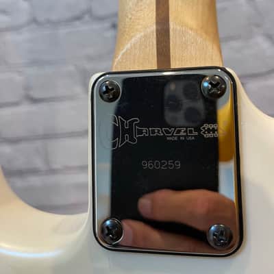 1996 Charvel Custom Shop San Dimas - Strat Head/Pearl White image 8