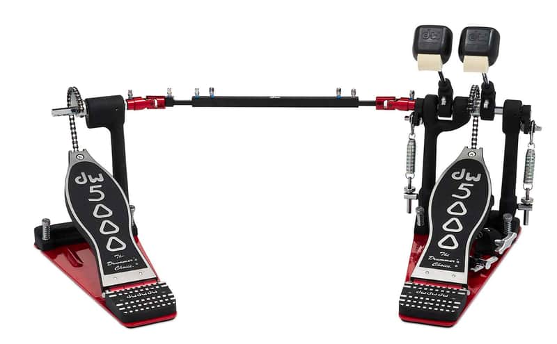 Used DW 5000 Series Single Chain Drive Double Bass Drum Pedal - DWCP5002AH4 image 1