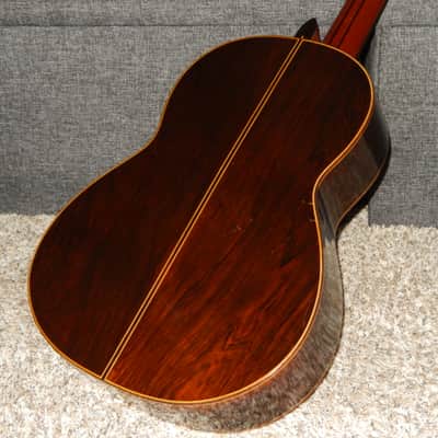 TOSHIHIKO TANAKA 20 1978 - PEDRO MALDONADO CLASS CLASSICAL/FLAMENCO CONCERT GUITAR - CEDAR/BRAZILIAN ROSEWOOD image 16