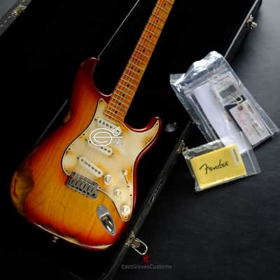 Fender Stratocaster American Sienna Sunburst Maple Made in USA Aged Relic image 20
