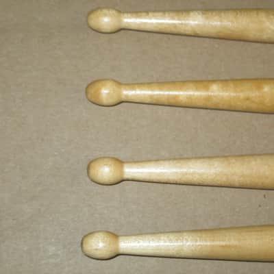 TWO Pairs (new old stock) very near A+ condition Regal Tip SG-A sticks: maple wood / natural stain finish (with paper sleeve packaging) from 2000s / 2010s image 19