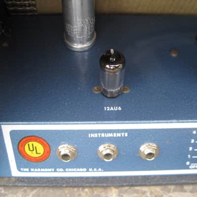 Harmony H303c Vintage Tube Amp 1960s image 5