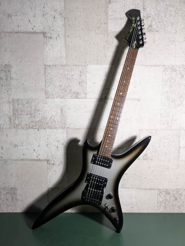 B.C. Rich Stealth NJ Series MIJ 80's Grey Burst Japan Kahler image 1