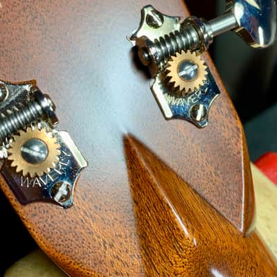 2024 Walverly High Ratio (18:1) 3x3 Nickel Butterbean Tuners Tuning Machines Pegs Heads image 4