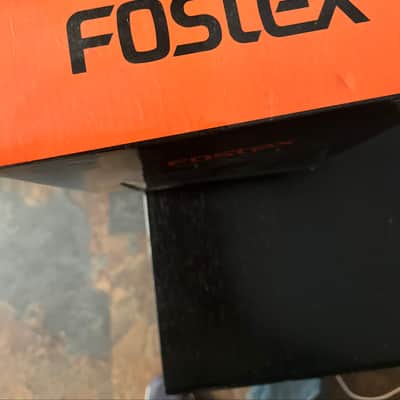 Fostex TX-1 stereo headphones 2010s - Orange and black image 6