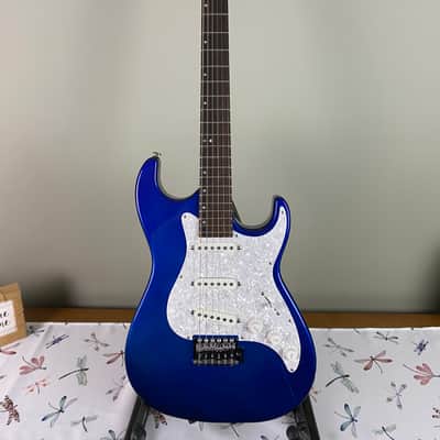 Samick Greg Bennett Malibu MB30 Electric Guitar – Blue image 1