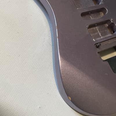 2000 Japan Ibanez RG470 Metallic Purple Basswood Guitar Body Floyd Ready (Finish Chips) image 4