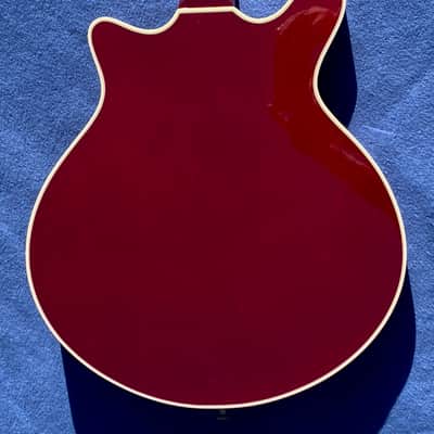 Guild Brian May Signature 1993 - Red see trough body image 10