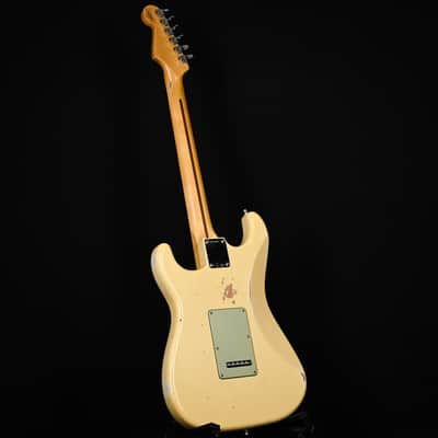Fender Custom Shop Deluxe Stratocaster w/ Seymour Duncan SH4B Humbucker, Relic/ Closet Classic Hardware- Aged Vintage White 2026 (R148062) image 17