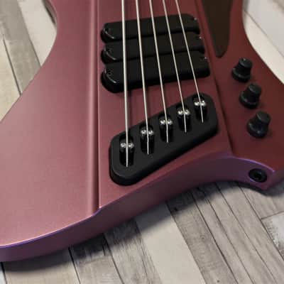 Dingwall Custom Shop D-Roc 5 - Burgundy Mist image 5