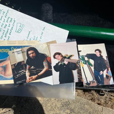 Robin Machete 1993 - White Zombie Jay Yuenger owned used live and recorded with image 12