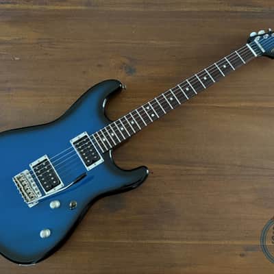 Tokai Stratocaster Guitar, Super Edition HH, MIJ, 1984, Blue Burst image 3