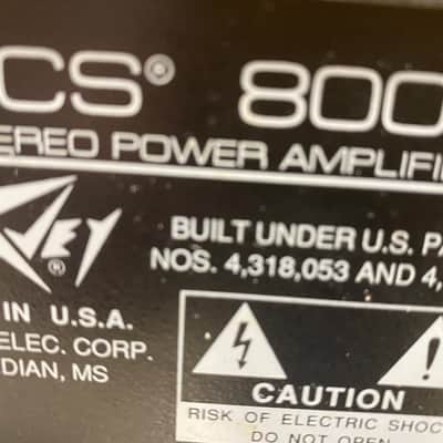 Peavey CS-800 Stereo Power Amplifier image 6