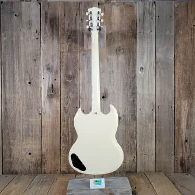 Gibson SG Junior 1965 519 Made in 1965 w/ Original Case Excellent - Polaris White image 4