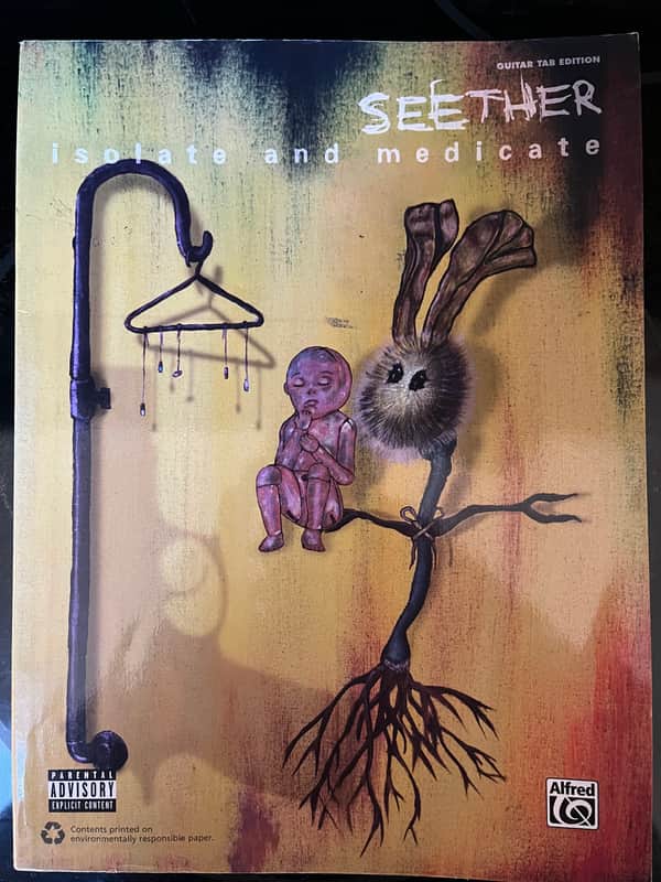 Seether - Isolate and Medicate - Guitar Tab / Tablature Book image 1