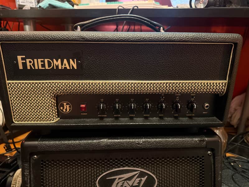 Friedman JJ-Junior Jerry Cantrell Signature 2-Channel 20-Watt Guitar Amp Head 2019 - Present Black image 1
