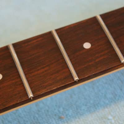 FENDER MIJ FENDER SYSTEM 3 NECK WITH LOCKING LEVER NUT LATER 1980'S MAPLE/ROSE NECK CHROME LEVER NUT image 4