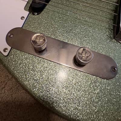 Stohn Telecaster Bass 2019 - Coke Bottle Sparkle image 5